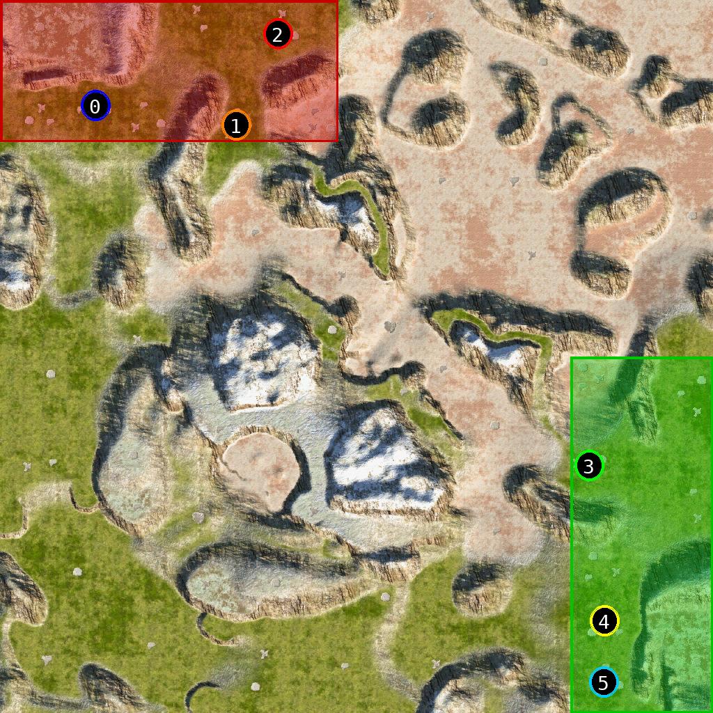 sat pic of Mountain Pass V4